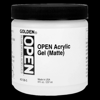 GOLDEN OPEN Acrylic Gel (Matte) - 237 ml (Matný akrylový gél)