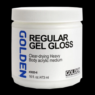 GOLDEN Regular Gel Gloss - 473 ml (Lesklý akrylový gél)