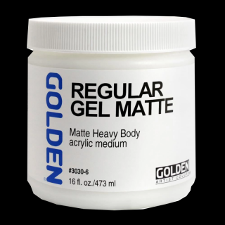GOLDEN Regular Gel Matte - 473 ml (Matný akrylový gél )