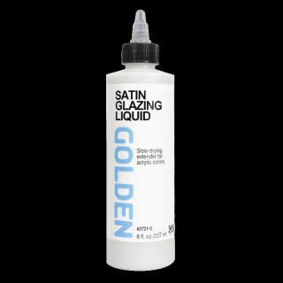 GOLDEN Satin Glazing Liquid 8 - 237 ml (Tekutá saténová glazúra)