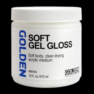 GOLDEN Soft Gel Gloss - 473 ml (Lesklý akrylový gél s mäkkou textúrou )