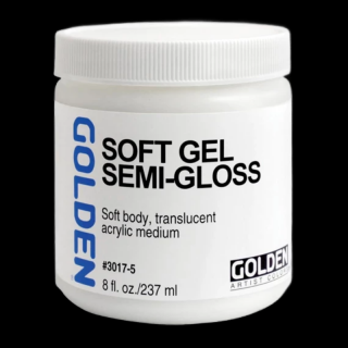 GOLDEN Soft Gel Semi-Gloss - 237 ml (Pololesklý akrylový gél )