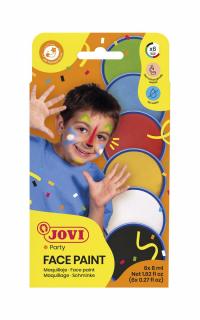JOVI farby na tvár 6x8 ml (maľovanie na tvár)
