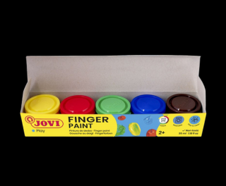 JOVI prstové farby 5x35 ml (Prstové farby pre deti)