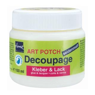 KREUL Art Potch lepidlo a lak 150 ml - hodvábne matné (lepidlo a lak na obrúskovú techniku)