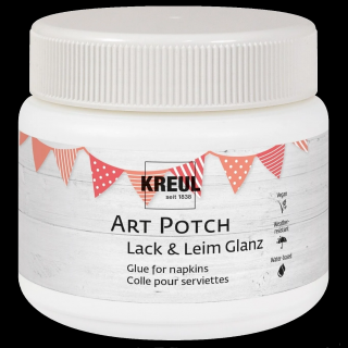 KREUL Art Potch lepidlo a lak 150 ml - lesklé (lepidlo a lak na obrúskovú techniku)