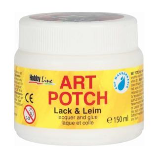 KREUL Art Potch lepidlo a lak 150 ml - matné (lepidlo a lak na obrúskovú techniku)