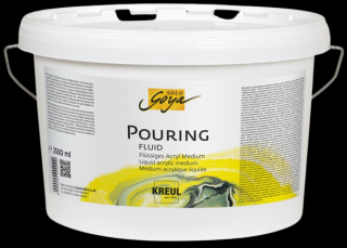 KREUL Pouring medium Solo Goya 2500 ml (médium pre liatie farieb)