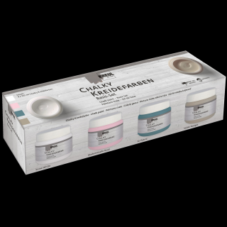 KREUL Sada kriedových farieb CHALKY 150 ml - 4 ks (KREUL Sada kriedových farieb CHALKY )
