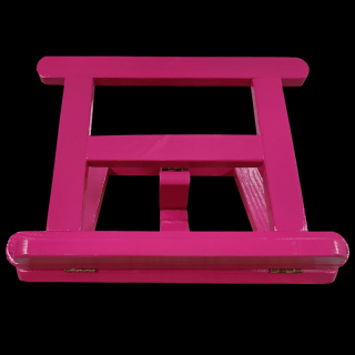 Maliarsky stojan stolový - Mira - Ružový