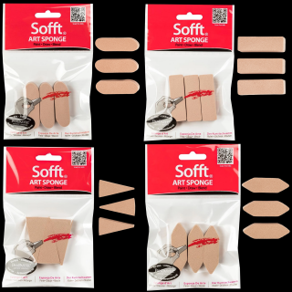 PanPastel Sada hubiek pre pastel 3 ks - vyberte si sadu (PanPastel Sada hubiek pre pastel 3 ks)