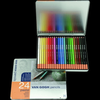 Pastelové ceruzky Van Gogh - sada 24 ks