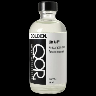 QoR Lift Aid – médium na odstraňovanie akvarelu 118 ml (QoR Lift Aid – médium na odstraňovanie akvarelu 118 ml)