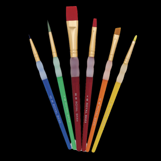 R&amp;L Big Kid's Choice sada štetcov 6 ks (Royal Langnickel Big Kid Choice sada štetcov 6ks - BK601)