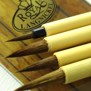 Royal Langnickel BAMBOO sada štetcov 4ks (Royal Langnickel BAMBOO sada štetcov 4ks)