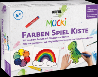 Sada farieb Kreul MUCKI - paintbox čarujeme vodou - akvarelové fixy (Farby pre deti)