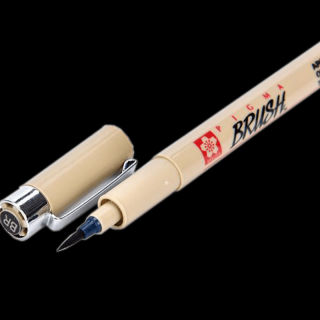 Sakura Pigma® Brush pero - rôzne farby (Kreatívne perá SAKURA Pigma® Brush Pens)