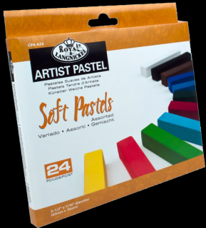 Suché pastely Royal &amp; Langnickel - sada 24 ks (Suchý pastel Royal &amp; Langnickel)