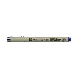 Technické pero SAKURA Pigma Micron® Royal Blue - vyber veľkosť hrotu (Mikrónové pero Sakura Pigma Micron® ROYAL BLUE - Tmavomodrá)
