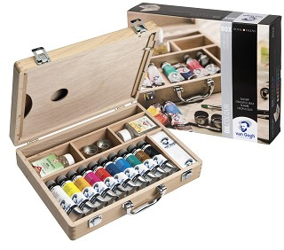 Van Gogh olejový Starter Box XL 12 x 40 ml + príslušenstvo (Van Gogh olejový Starter Box XL 12 x 40 ml + príslušenstvo)