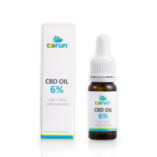 Carun Kannabidiolový konopný olej CBD 6%