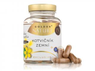 Golden Nature Exclusive Kotvičník zemný 90 %+Zinok+Selén