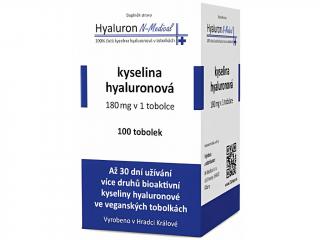 Hyaluron N-Medical 100% kyselina hyaluronová - kapsuly Balenie: 100 kapsúl