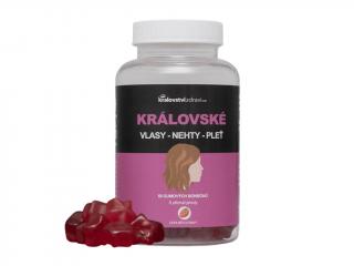 Kráľovské vlasy, nechty, pokožka s biotínom a vitamínmi B5, B6, B12