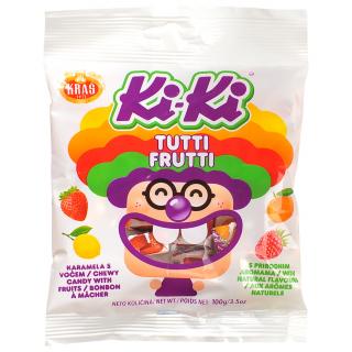 Ki-ki karamelové cukríky Tutti frutti 100g