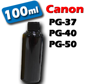 Atrament pre kazety Canon PG37/40/50 black 100ml