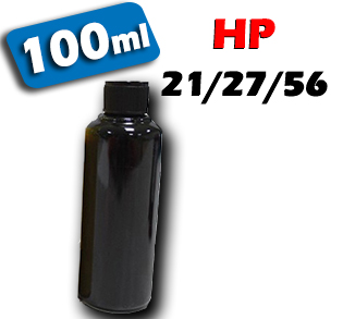 Atrament pre kazety HP 21/27/56 black 100ml
