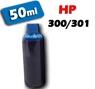 Atrament pre kazety HP 300/301 cyan - 50ml