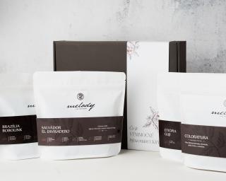 Darčekový balíček výberových káv Variant: Espresso