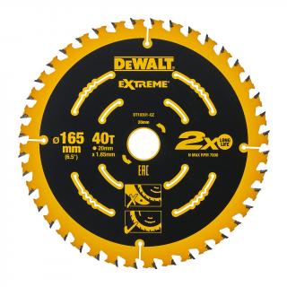 DeWALT DT10301 Pílový kotúč EXTREME, 165 x 20 mm, 40 zubov