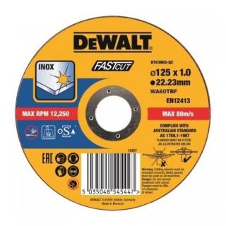 DeWalt DT43902 rezný kotúč 125x1mm