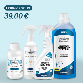 Balíček „Modrý diamant“ – kvetinový nádych elegancie
