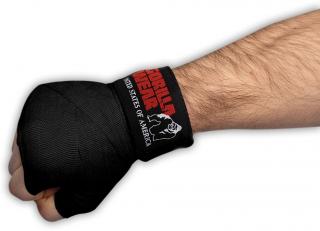 Boxerské Omotávky na ruky - Čierne Veľkosť: 2,5m / 98 inch
