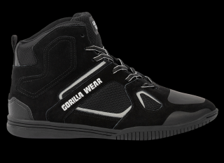 Športové Vysoké tenisky Troy High Tops - Čierna/Sivá Farba: šedo/čierna, Veľkosť: US MEN 7 / WOMEN 8,5 / EU 40