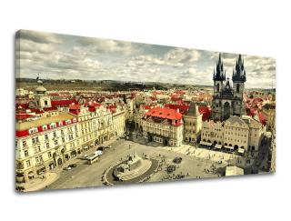 Obraz na stenu Panoráma MESTO PRAHA XOBCZ001E13 (Od 50€ Kuriér ZDARMA)