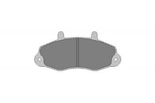 Brzdové platničky 7.229 (Šírka 139mm  Výška 64mm  Hrúbka 18mm Kartón: 10ks)