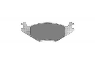 Brzdové platničky SCT-GERMANY SP116 (Šírka 137.8mm  Výška 51/49mm  Hrúbka 17.3mm Kartón: 10ks)