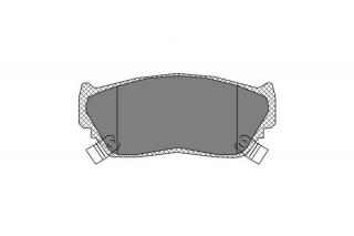 Brzdové platničky SCT-GERMANY SP135PR (Šírka 108.5mm  Výška 47.4mm  Hrúbka 16.5mm Kartón: 10ks)