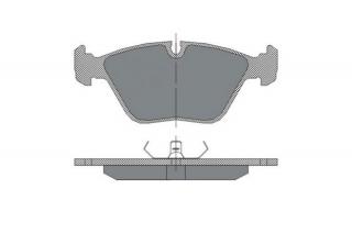 Brzdové platničky SCT-GERMANY SP152PR (Šírka 156.3mm  Výška 63.7mm  Hrúbka 19.4mm Kartón: 10ks)