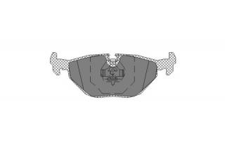 Brzdové platničky SCT-GERMANY SP170PR (Šírka 123.2mm  Výška 44.9mm  Hrúbka 16.5mm Kartón: 10ks)