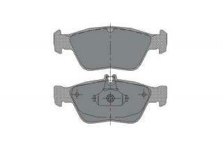 Brzdové platničky SCT-GERMANY SP226PR (Šírka 151.5mm  Výška 60/66,2mm  Hrúbka 19mm Kartón: 10ks)