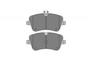 Brzdové platničky SCT-GERMANY SP246PR (Šírka 131.1mm  Výška 70mm  Hrúbka 18.6mm Kartón: 10ks)