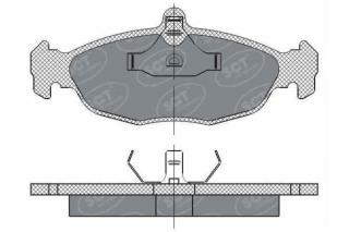 Brzdové platničky SCT-GERMANY SP252PR (        )