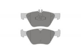 Brzdové platničky SCT-GERMANY SP254PR (Šírka 156.3mm  Výška 69.3mm  Hrúbka 20.3mm Kartón: 10ks)