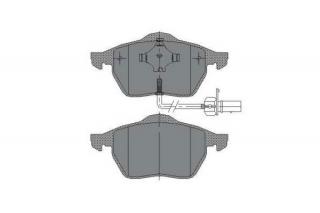 Brzdové platničky SCT-GERMANY SP259PR (Ref.: ATE 13.0460-7050.2 | TRW GDB1307 | WVA 20678)