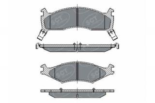 Brzdové platničky SCT-GERMANY SP267PR (        )